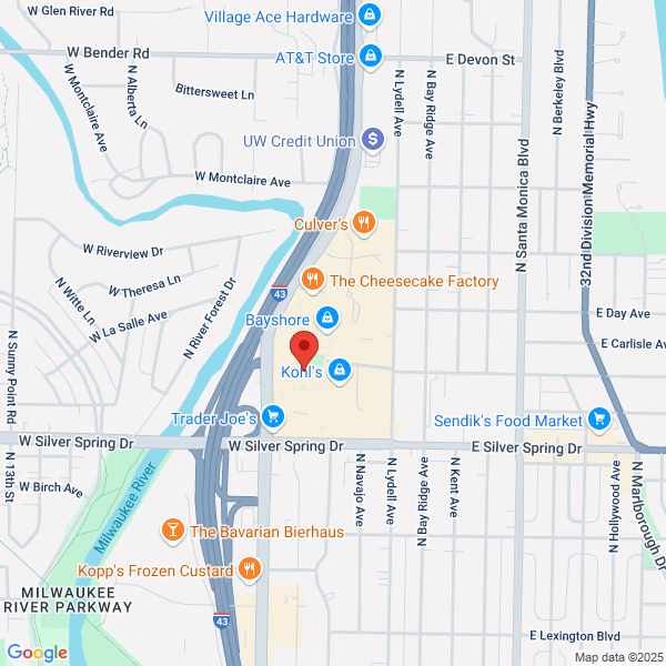 Map of the area